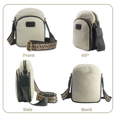 Sling Bag, Shoulder Sling Bag with Adjustable Strap