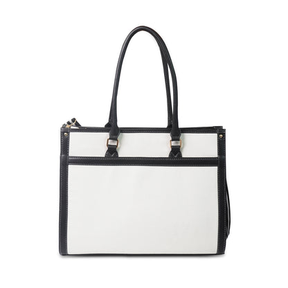 Women Canvas Laptop Tote Bag 14 inch Casual Briefcase Handbag