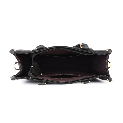 Canvas Laptop Tote Bag 12 inch, Casual Small Briefcase Handbag