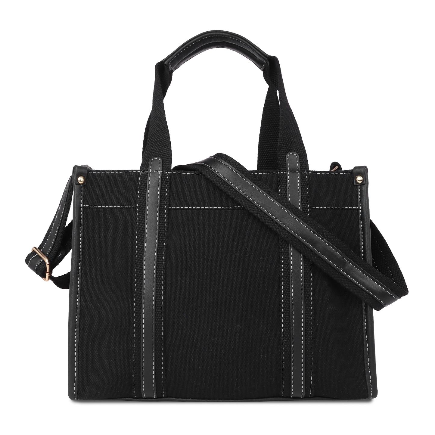 Canvas Laptop Tote Bag 12 inch Casual Small Briefcase Handbag