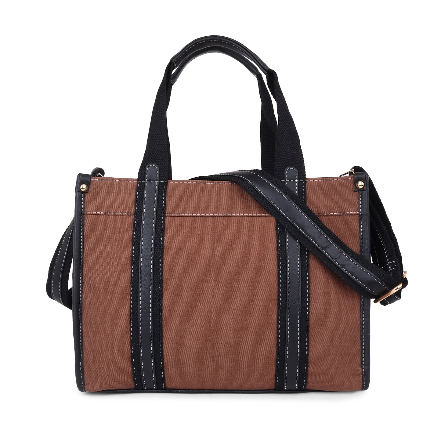 Canvas Laptop Tote Bag 12 inch Casual Small Briefcase Handbag