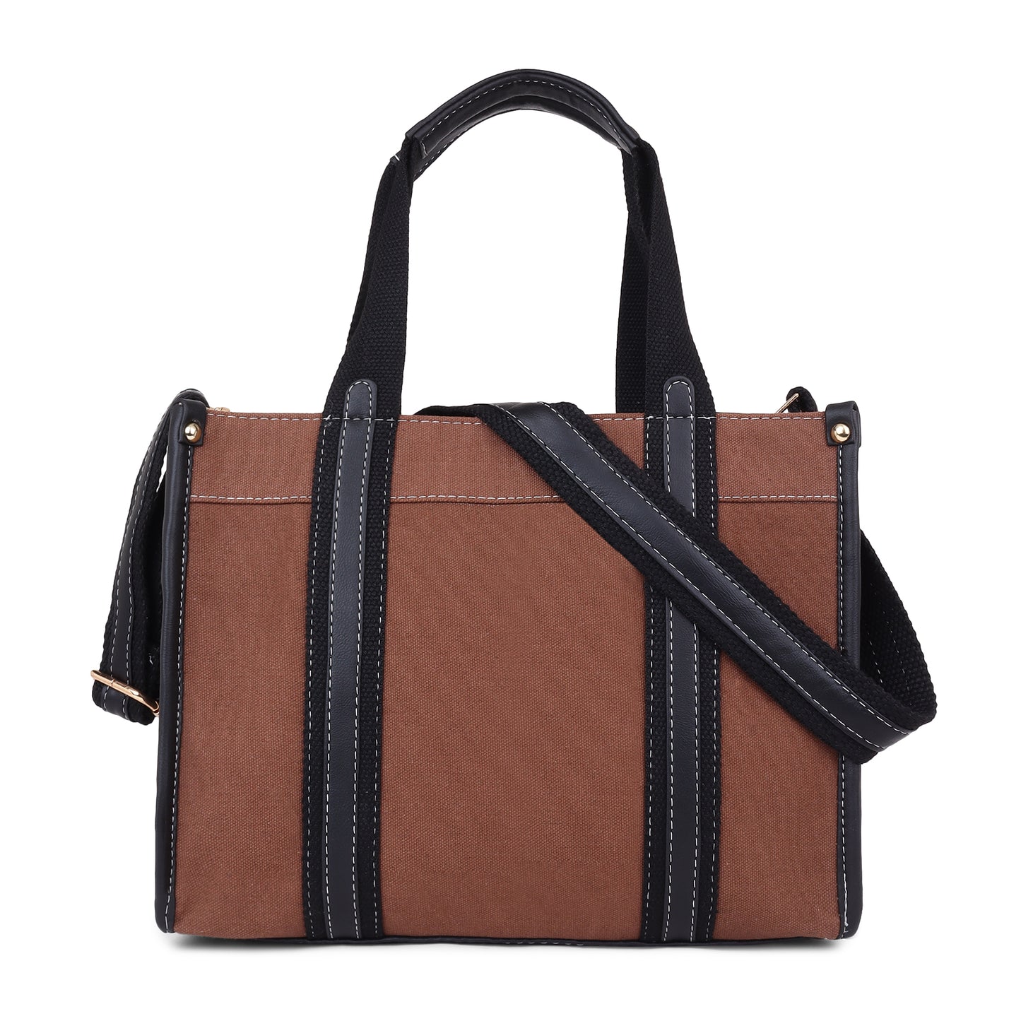 Canvas Laptop Tote Bag 12 inch Casual Small Briefcase Handbag