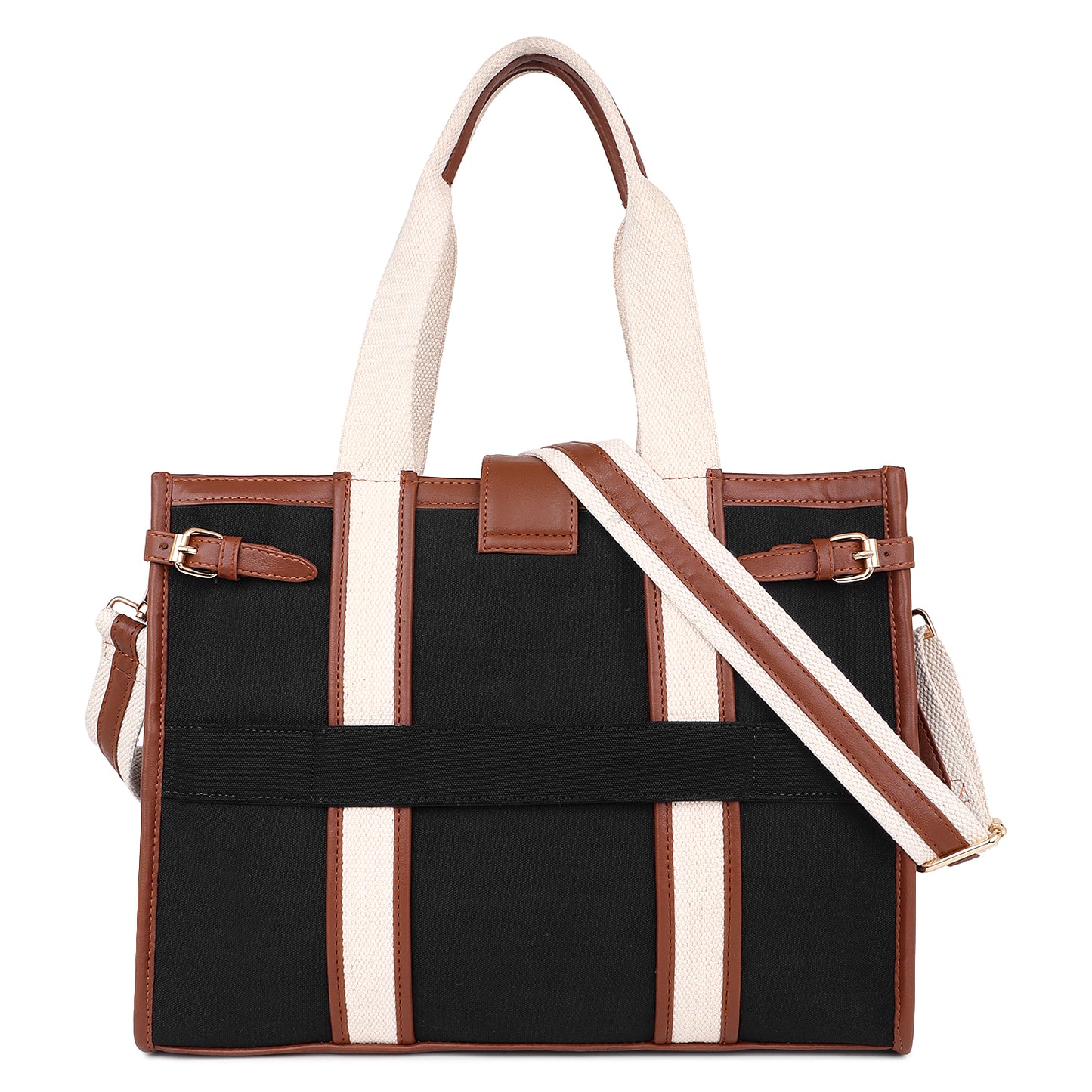 Canvas Laptop Tote Bag 14 inch Casual Briefcase Handbag