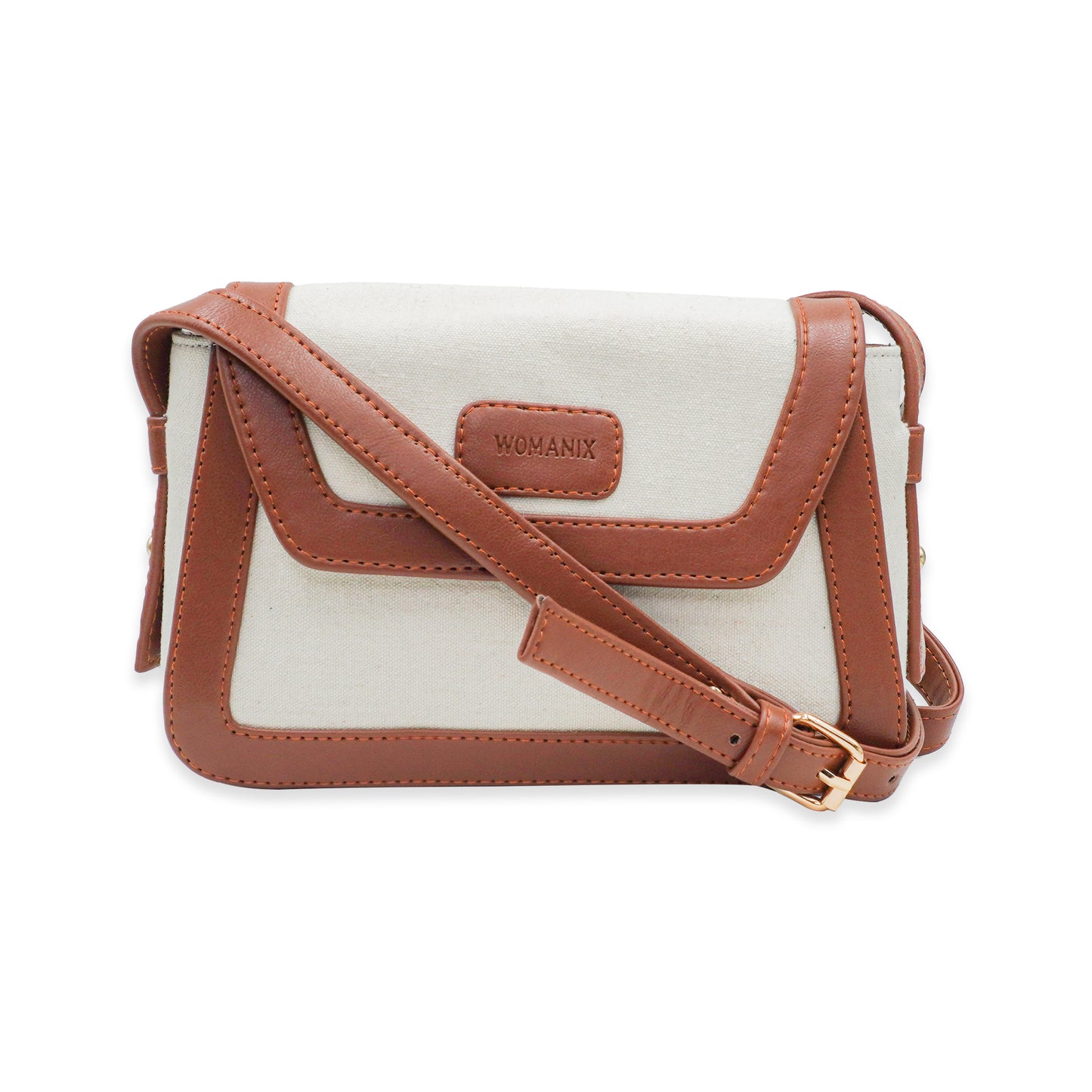 Canvas Sling Bag For Daily Use, Shoulder Sling Bag with Adjustable Strap