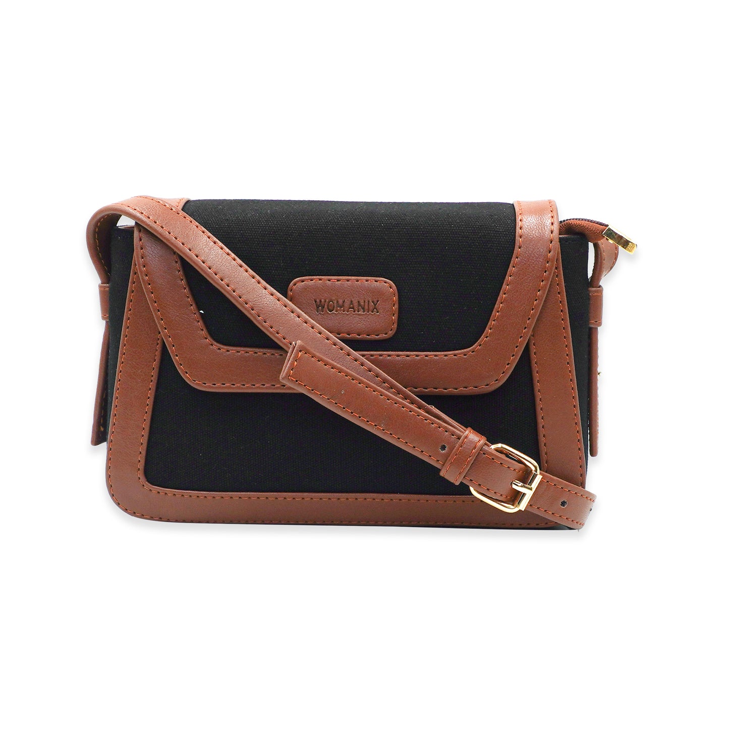 Canvas Sling Bag For Daily Use, Shoulder Sling Bag with Adjustable Strap