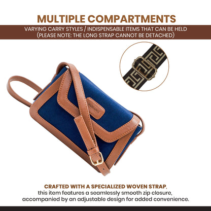 Canvas Sling Bag For Daily Use, Shoulder Sling Bag with Adjustable Strap