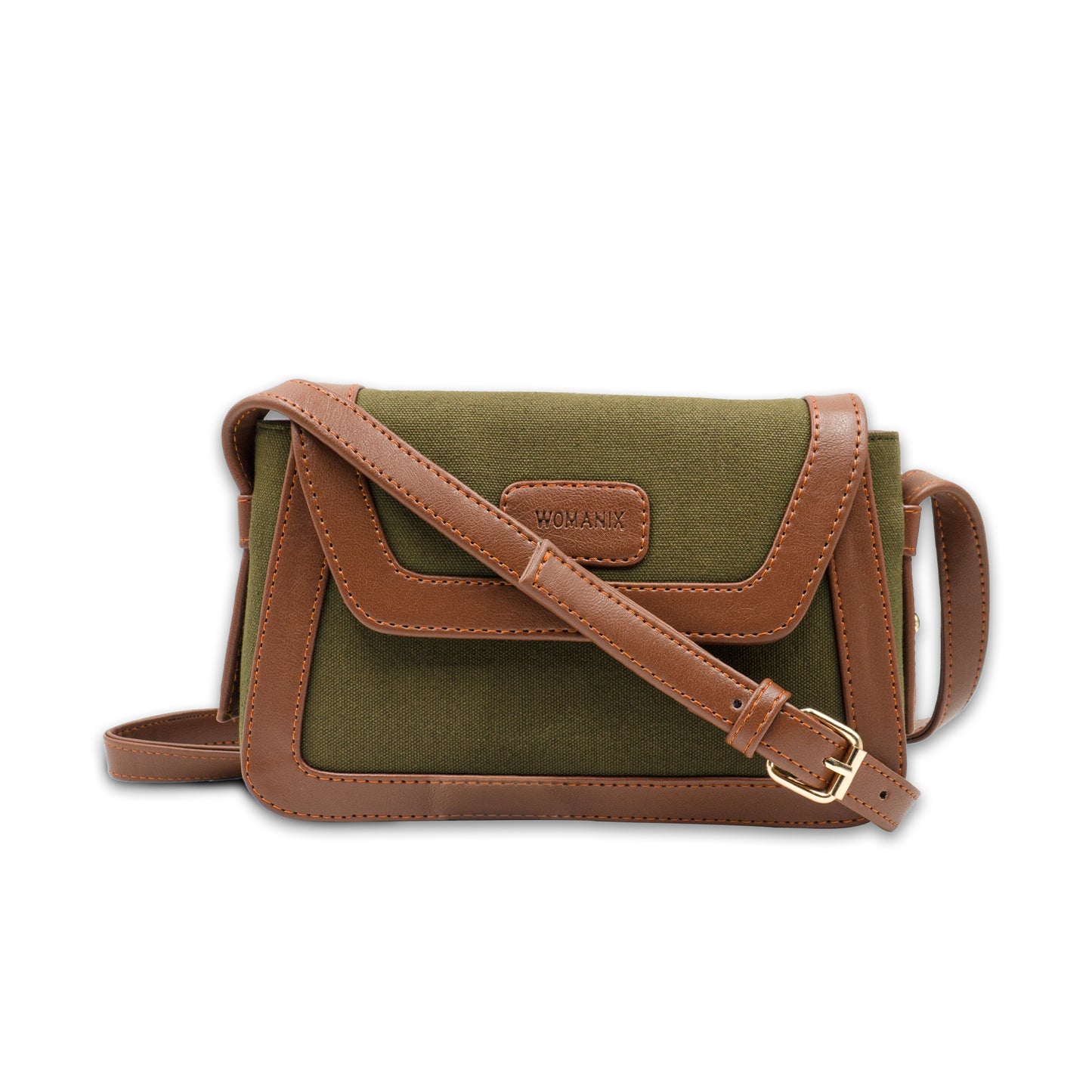 Canvas Sling Bag For Daily Use, Shoulder Sling Bag with Adjustable Strap
