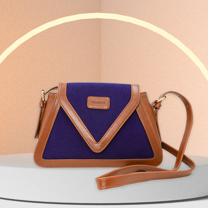 Canvas Sling Bag For Casual Use, Shoulder Sling Bag with Adjustable Strap