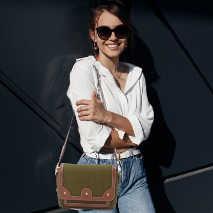 Canvas Sling Bag For Casual Use, Shoulder Sling Bag with Adjustable Strap