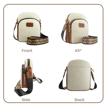 Sling Bag, Shoulder Sling Bag with Adjustable Strap