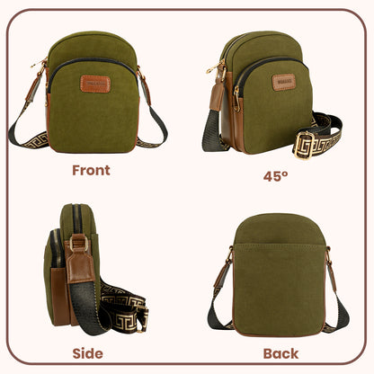 Sling Bag, Shoulder Sling Bag with Adjustable Strap