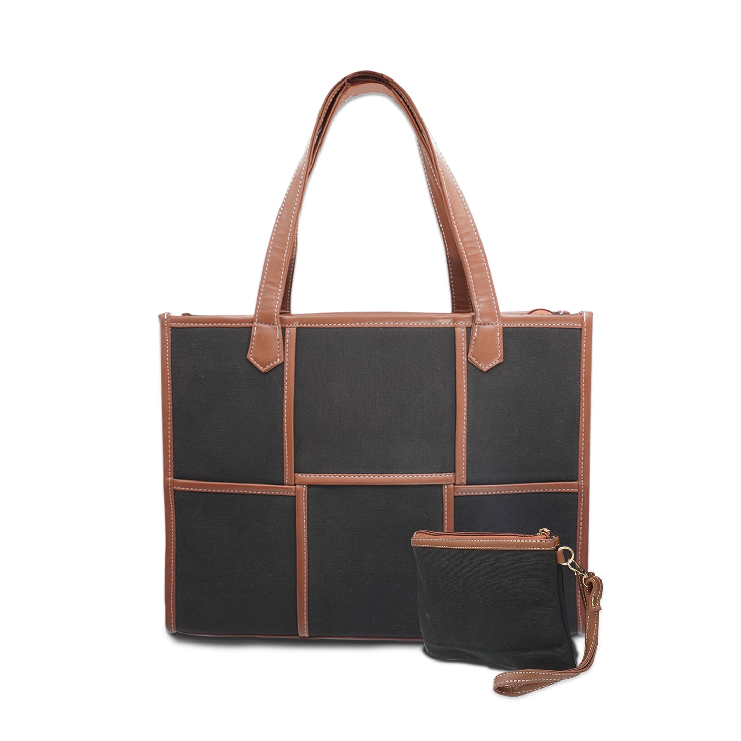 Women Canvas Laptop Tote Bag 14 inch Casual Briefcase Handbag