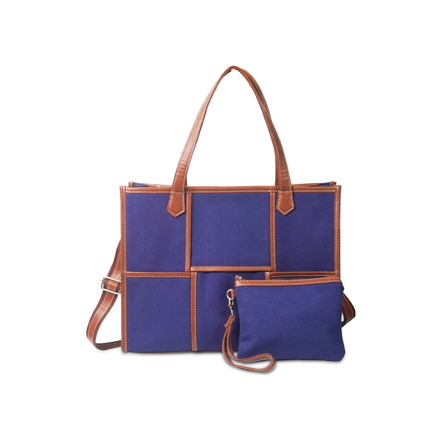 Women Canvas Laptop Tote Bag 14 inch Casual Briefcase Handbag