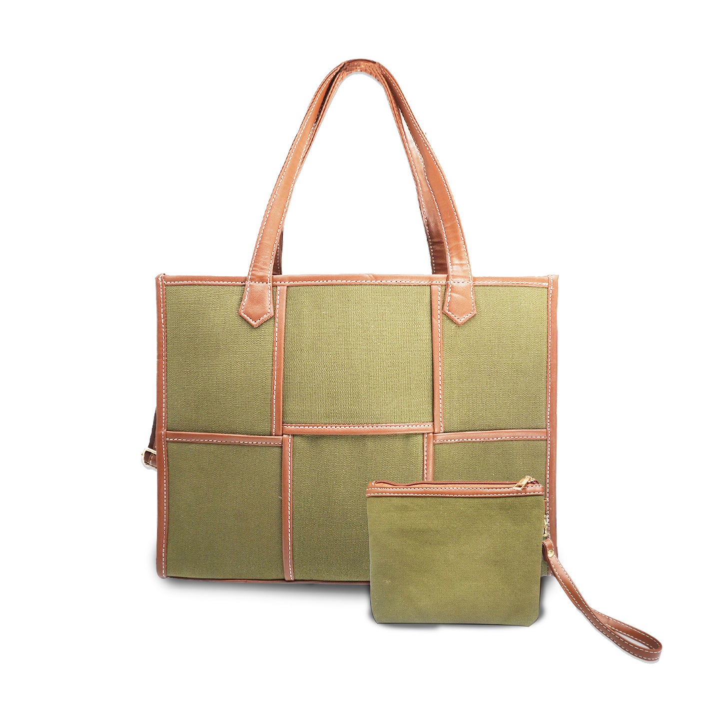 Women Canvas Laptop Tote Bag 14 inch Casual Briefcase Handbag