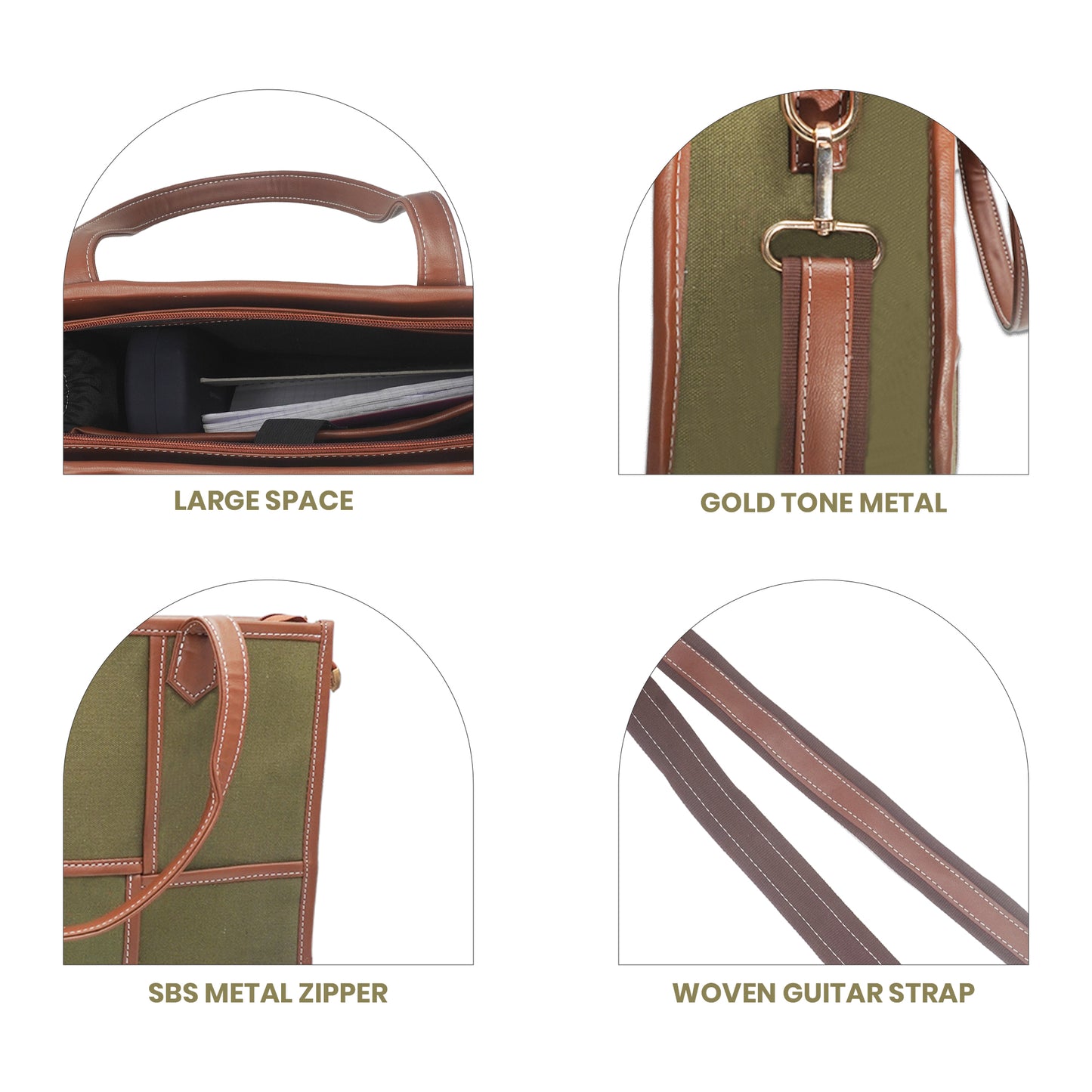 Women Canvas Laptop Tote Bag 14 inch Casual Briefcase Handbag