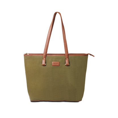 Womanix Canvas Laptop Tote Bag 14 inch Handbag
