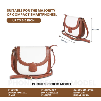 Womanix Canvas Sling Bag, Shoulder Bag with Adjustable Strap