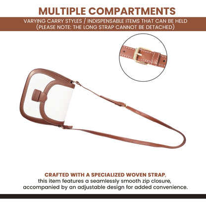 Womanix Canvas Sling Bag, Shoulder Bag with Adjustable Strap