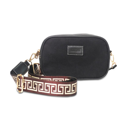 Womanix Canvas Sling Bag, Shoulder Sling Bag with Adjustable Strap