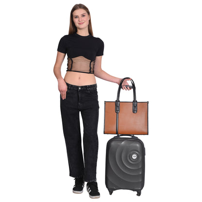 Women PU Laptop Tote bag 15 Inch College Bag Office Bag Briefcase Handbag (0079)